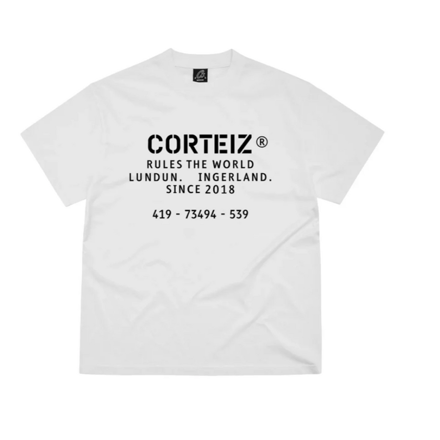 Corteiz OG Stencil T-Shirt White