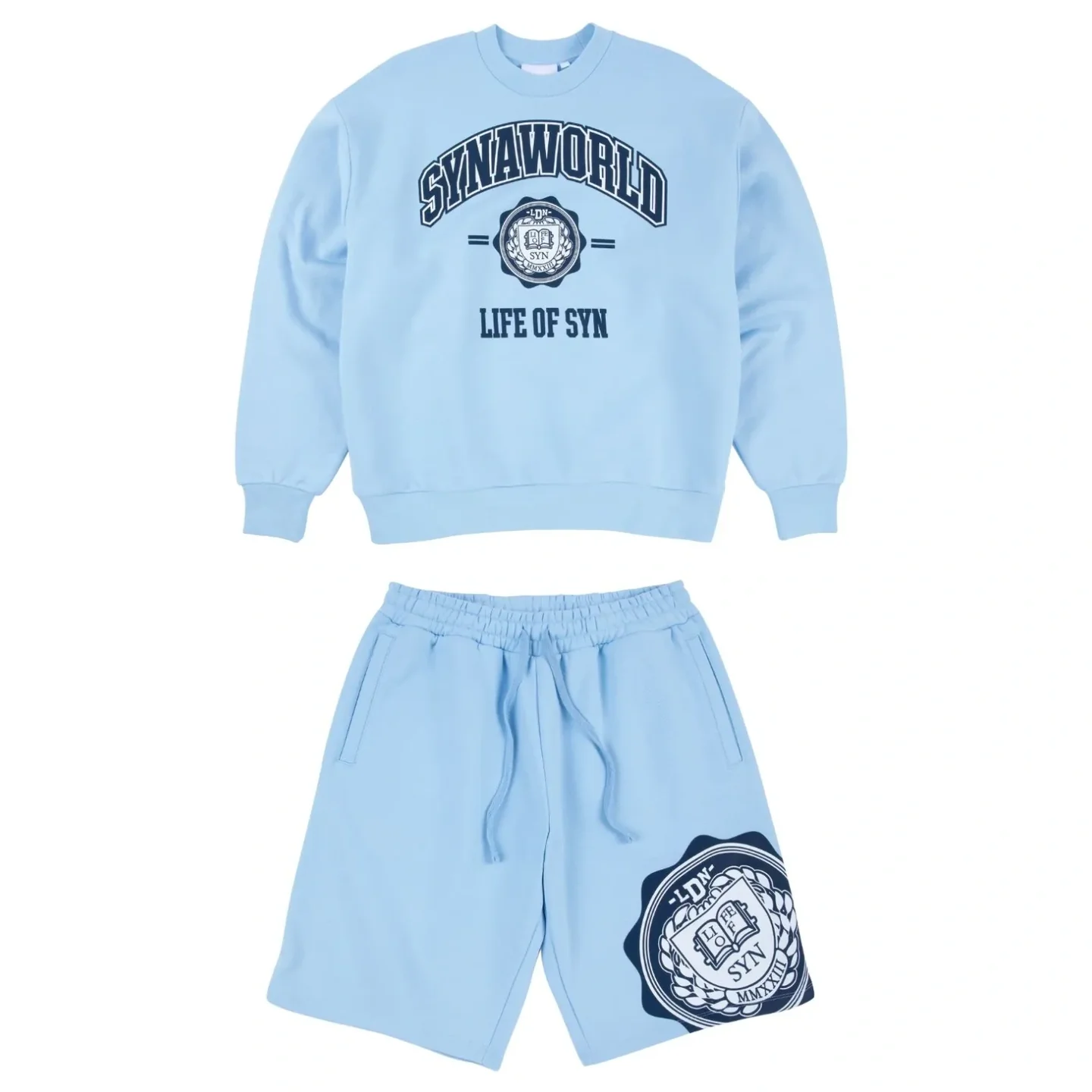 Set College Crew Short set (Sweatshirt+Shorts)