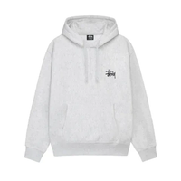 Stüssy Men's Basic Stüssy Hood Ash Heather Hoodie