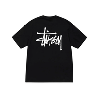 Stussy Basic Logo Tee Black
