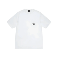 Stussy Basic Logo Tee White