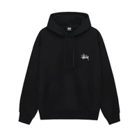 Stussy Men's Basic Stussy Hood Black