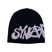 Son's Cap World x Central Cee Reversible Beanie Black/Golden Rose