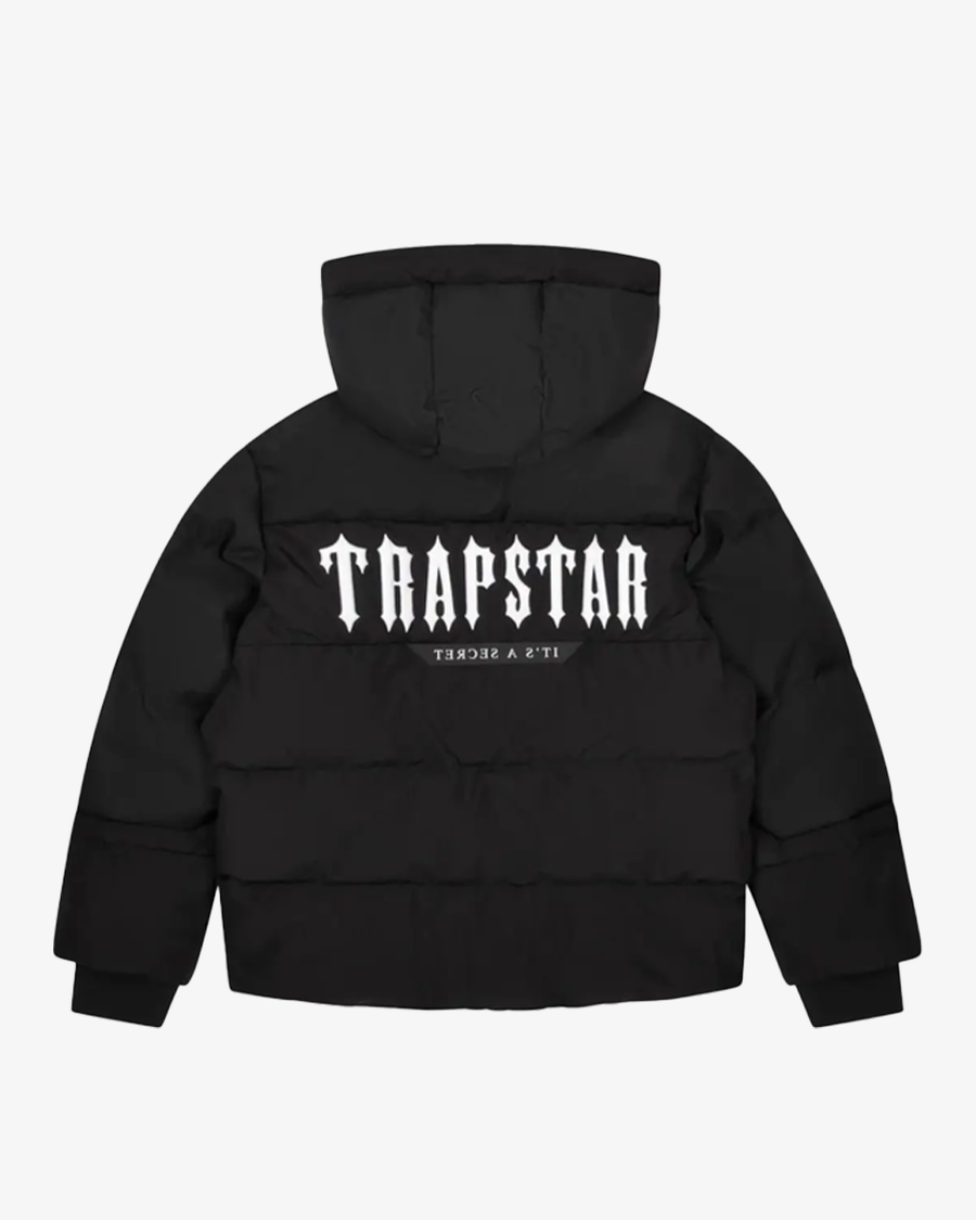 Trapstar Decoded Puffer 2023 Jacket Black