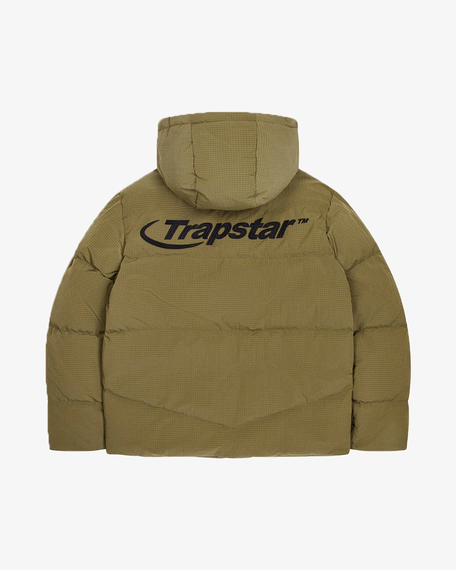 Trapstar Hyperdrive Puffer Jacket Khaki