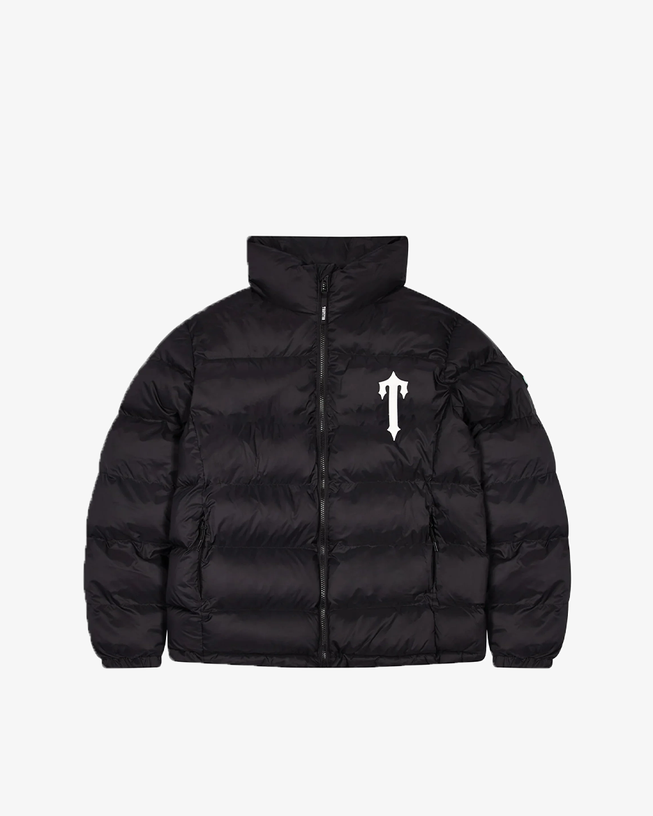 Trapstar Irongate Arch Puffer Jacket Black