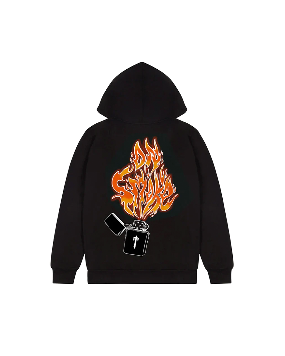 Trapstar On Smoke 2.1 Hoodie (Black/Orange)