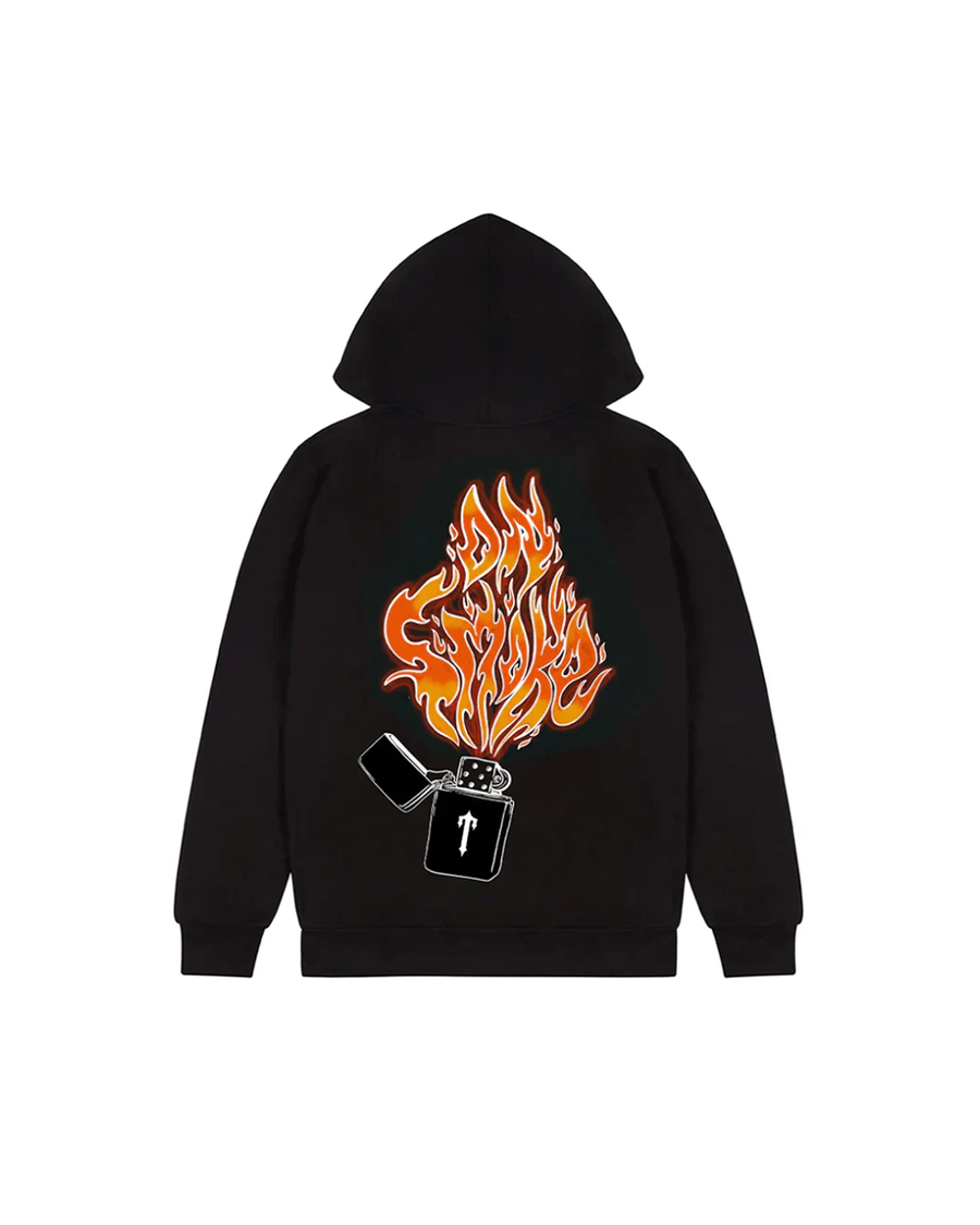 Trapstar On Smoke 2.1 Hoodie (Black/Orange)