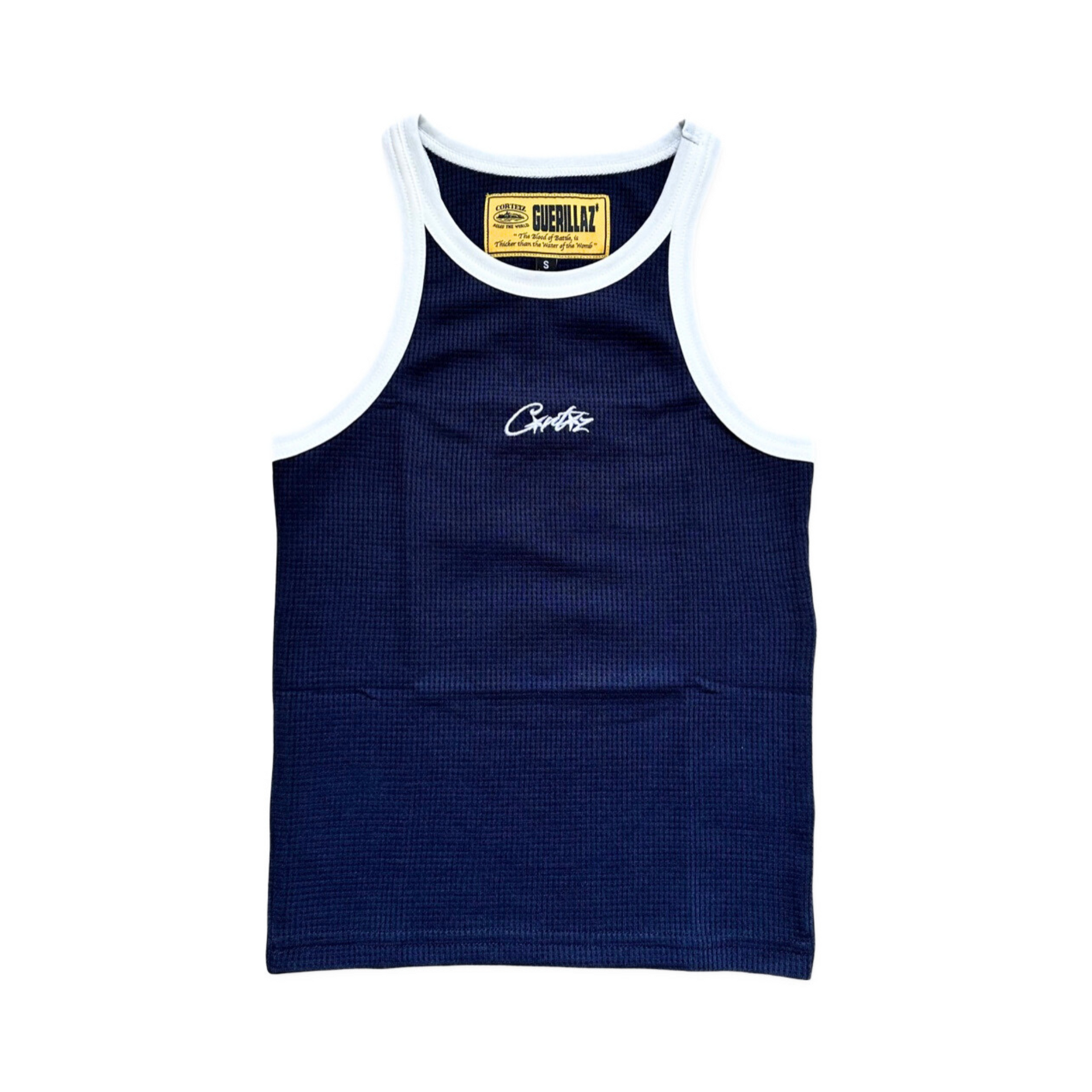 Corteiz Allstarz Tank Top Navy