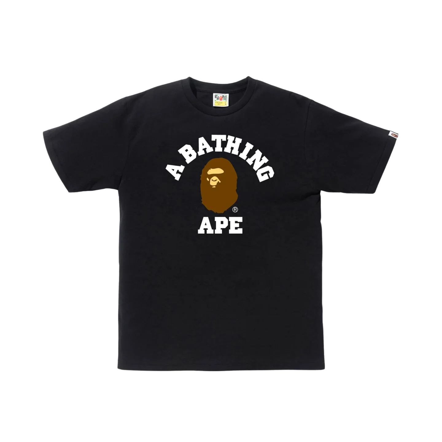 BAPE College Tee Black