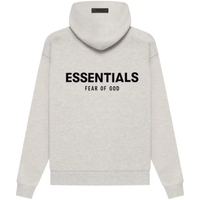 Essentials Relaxed Sweatpants Set Light Oatmeal