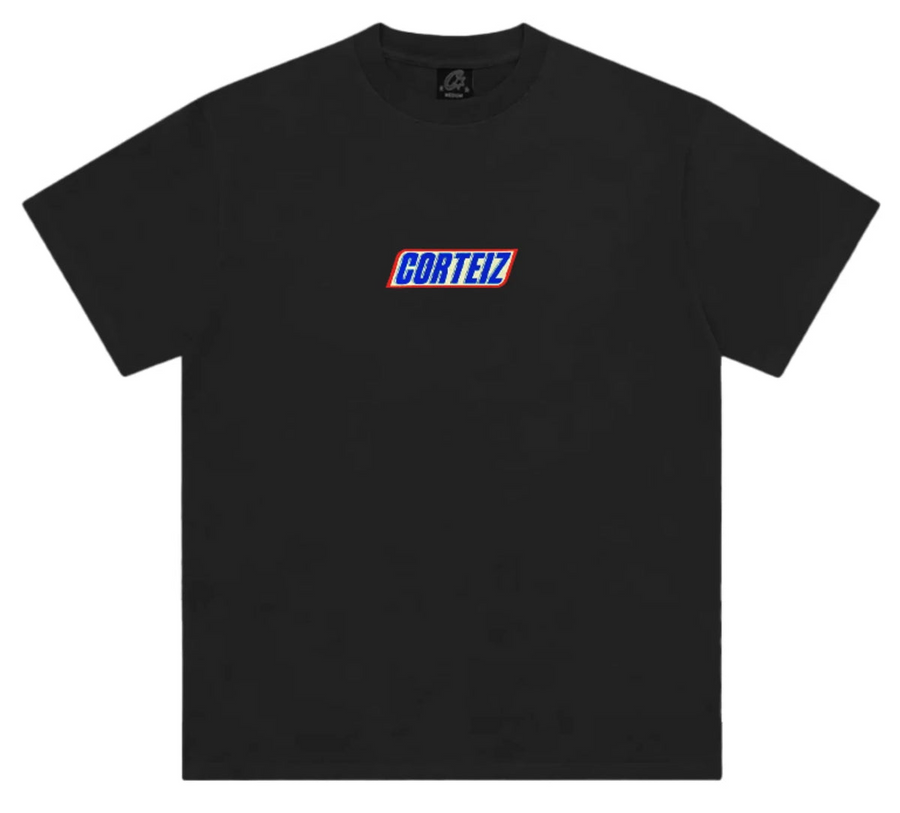 Corteiz "SNICKER" T-Shirt Black