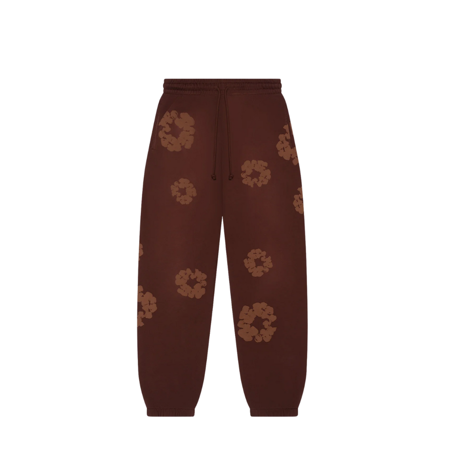 Denim Tears Mono Cotton Wreath Sweatpants Brown