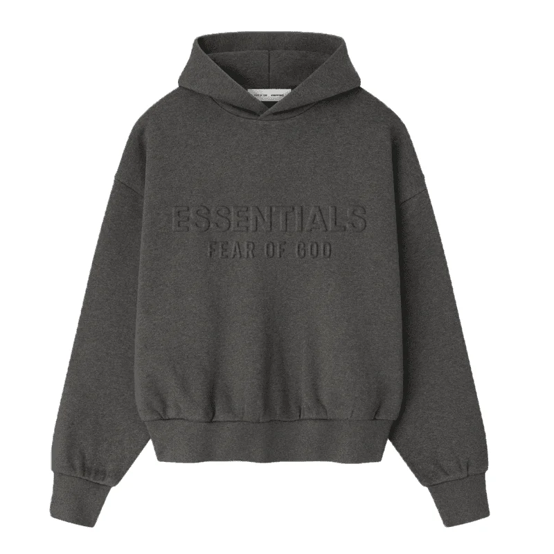 Essentials Dark Oatmeal Hoodie SS26