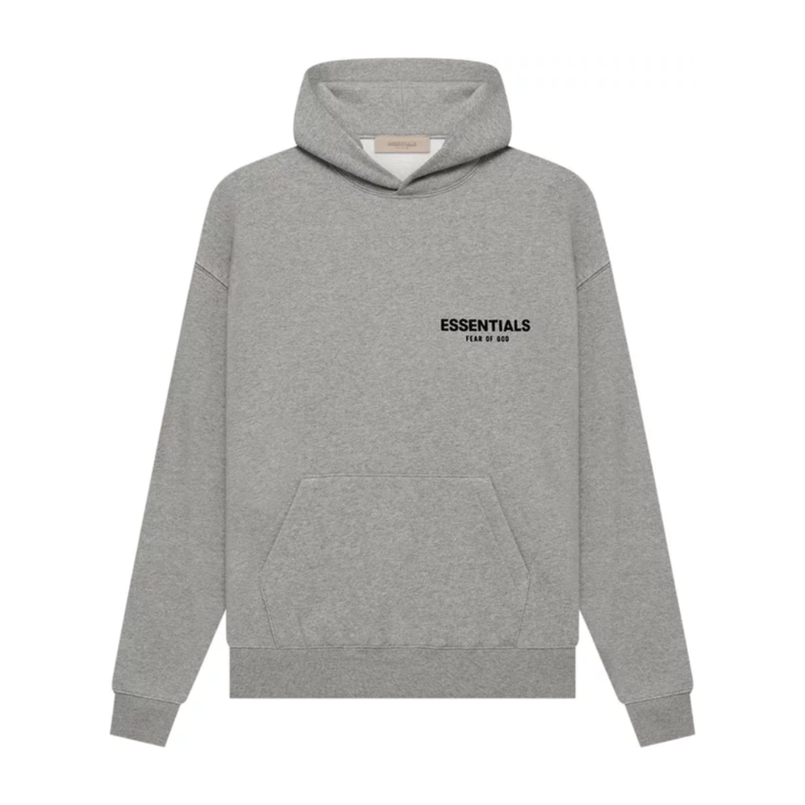 Essentials Dark Oatmeal Hoodie