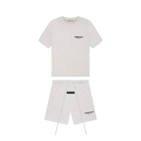 Essentials Light Oatmeal Short Set