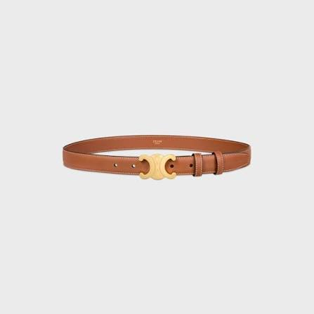 Celine 25mm Belt Brown