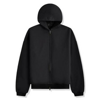 Essentials Heavy Fleece Zip-Up (FW24) Black