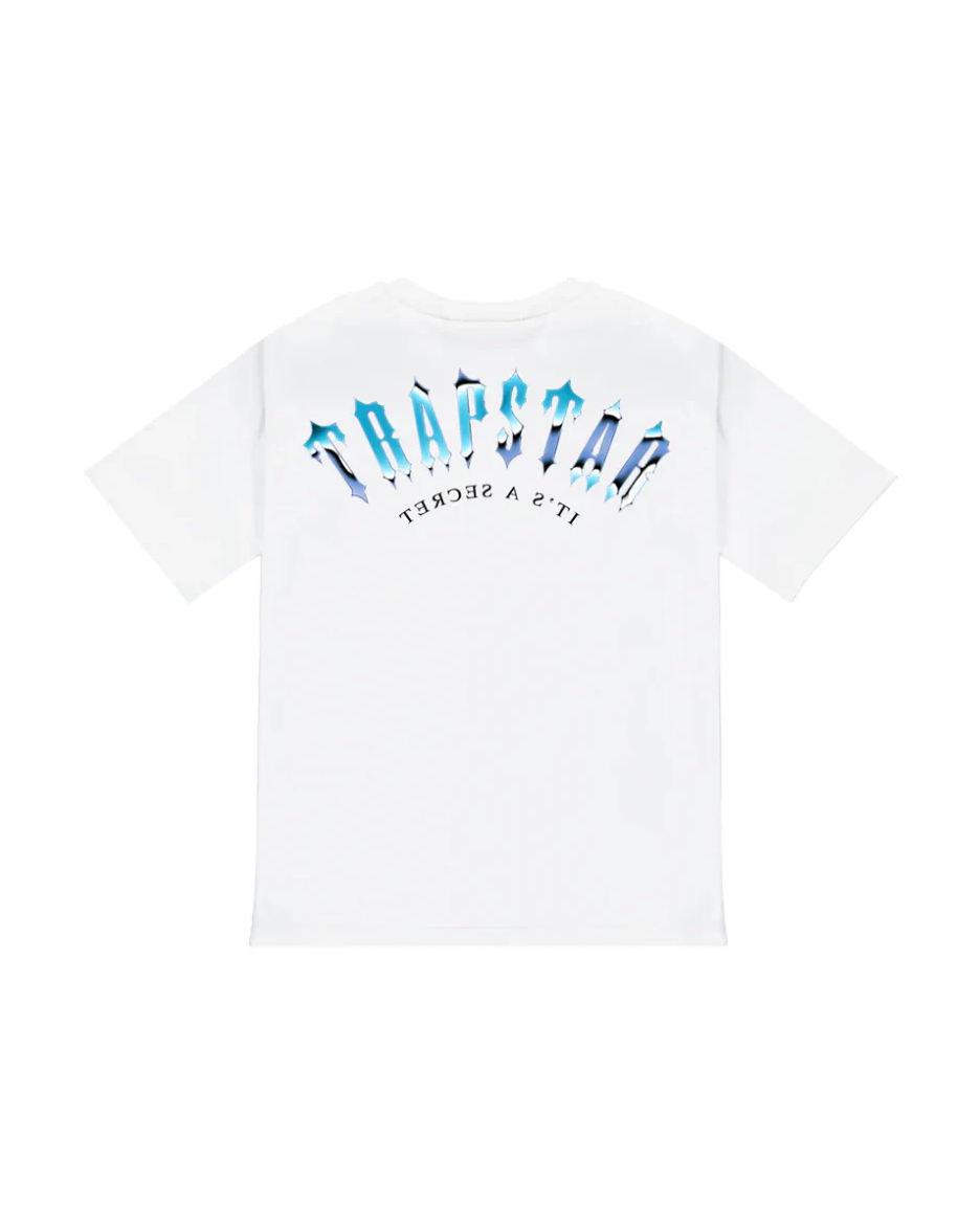 Trapstar Irongate Arch It's A Secret T-Shirt (White/Chrome)
