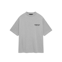 Essentials Jersey Crewneck T-Shirt Light Heather Grey