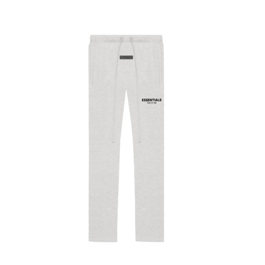 Essentials Relaxed Light Oatmeal Trousers (No cuffs)