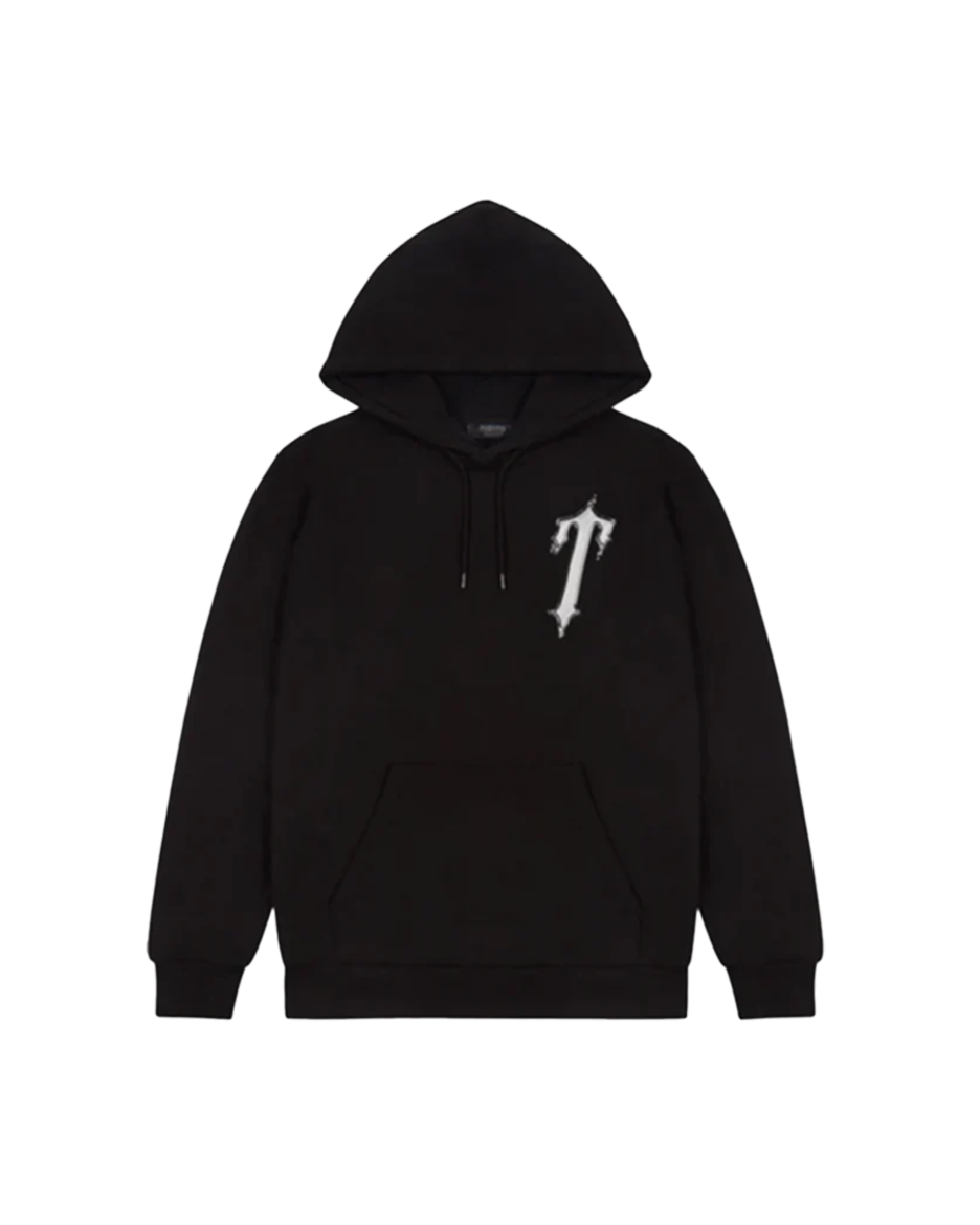 Trapstar Liquid Hoodie (Black/Grey)