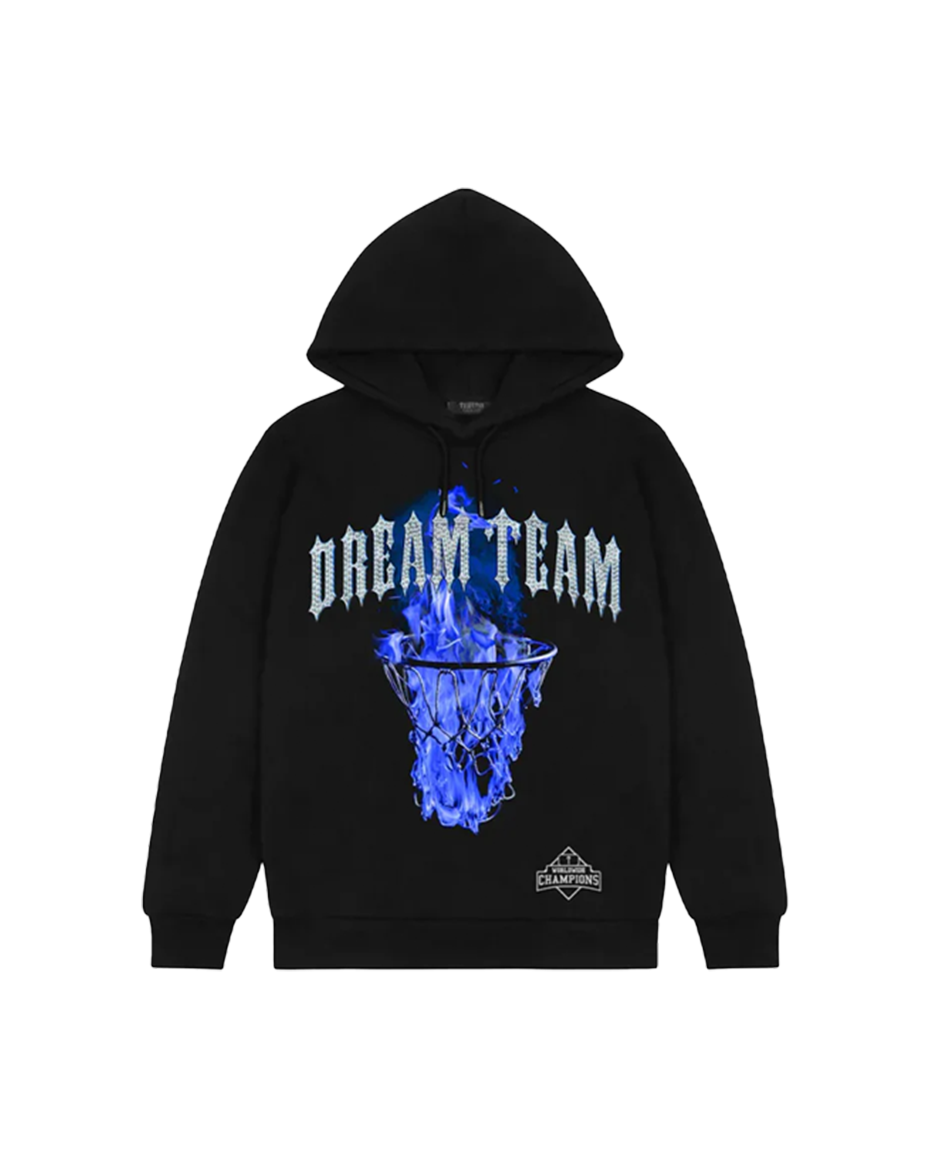 Trapstar Dream Team Hoodie (Black/Blue)