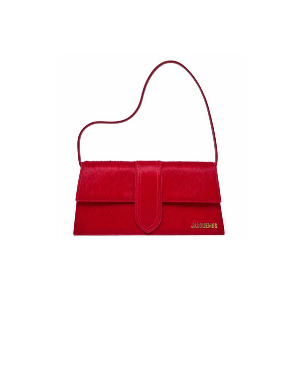 Jacquemus Le Long Bambino Leopard Red bag