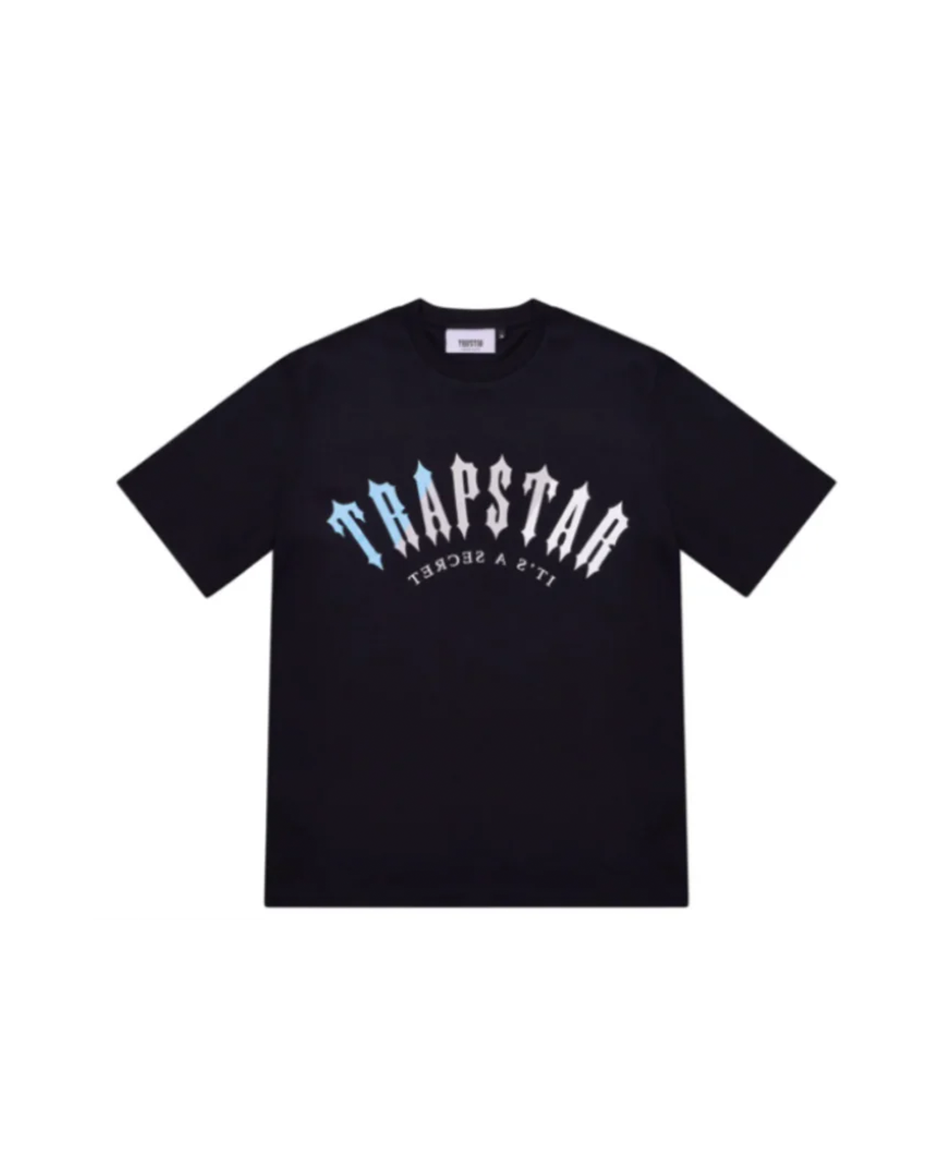 Trapstar Decoded Print (Black/Light Blue)