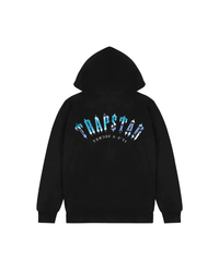 Hoodie Trapstar Irongate It's A Secret (Black/Chrome)