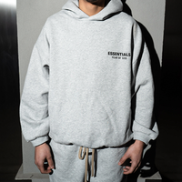 Essentials Fleece II Light Heather Grey Sweatshirt
