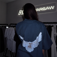 Yeezy x Gap engineered by Balenciaga Dove No Seam Tee Dark Blue