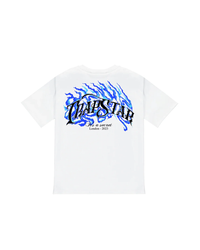 Trapstar Chrome Flame SS23 T-Shirt (White)