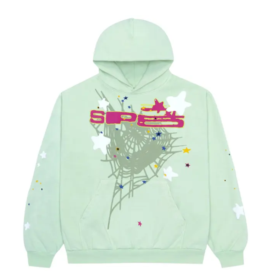 Sp5der Hoodie 'Mint'