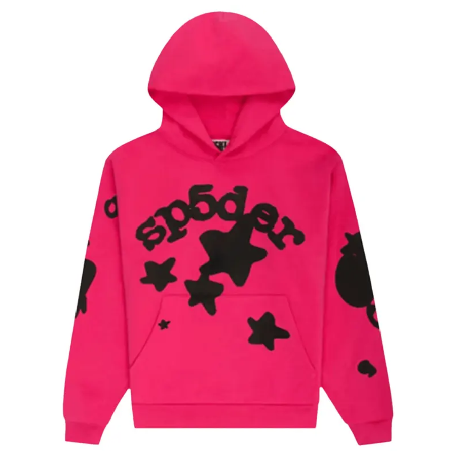 Sp5der Beluga Hoodie 'Pink'