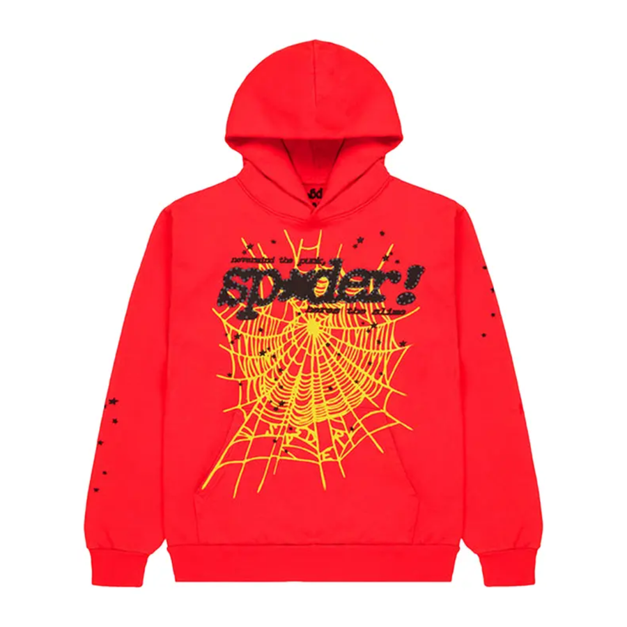 Sp5der P*NK V2 Hoodie 'Red'