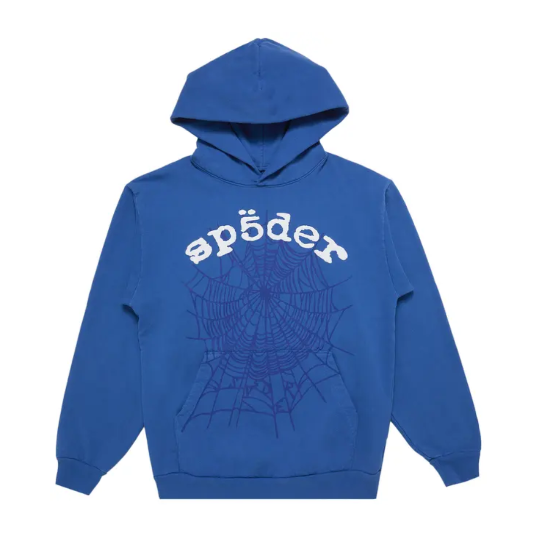 Sp5der Legacy Hoodie 'Blue'