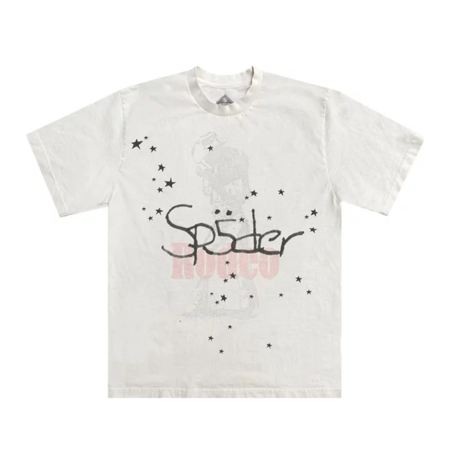 Travis Scott Cactus Jack x Sp5der Days Before Rodeo II White T-Shirt