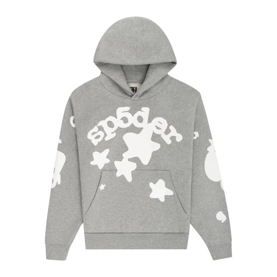 Sp5der Beluga Hoodie Heather Grey