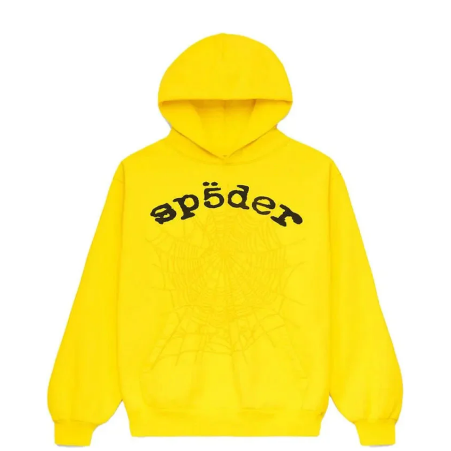 Sp5der Legacy Hoodie Yellow