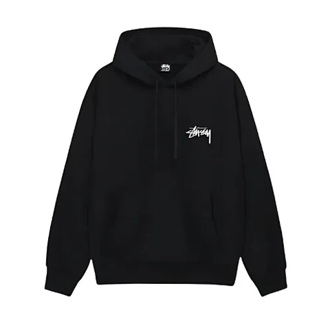 Stussy Fire Dice Hoodie Black