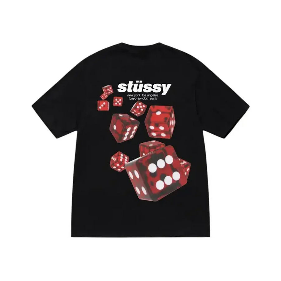Stussy Rollers Tee Black