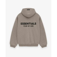 Essentials Fleece Heather Gray Hoodie