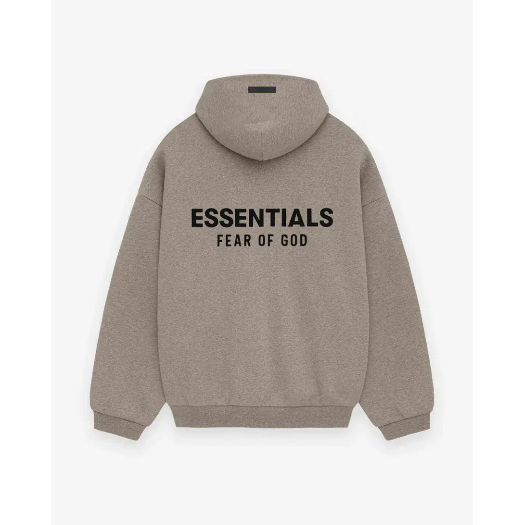 Essentials Fleece Heather Gray Hoodie