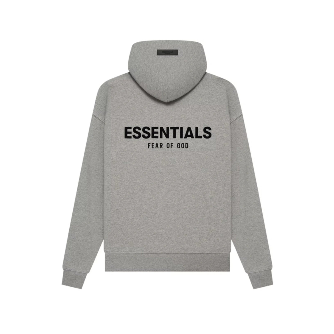 Essentials Dark Oatmeal Hoodie