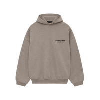 Essentials Fleece Heather Gray Hoodie