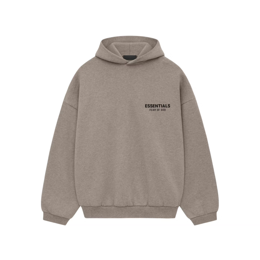 Essentials Fleece Heather Gray Hoodie