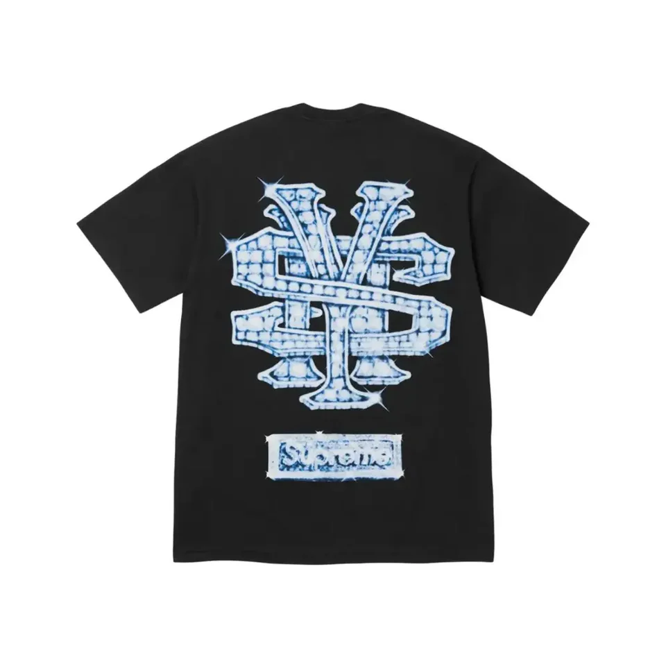 Supreme Snowman Tee Black