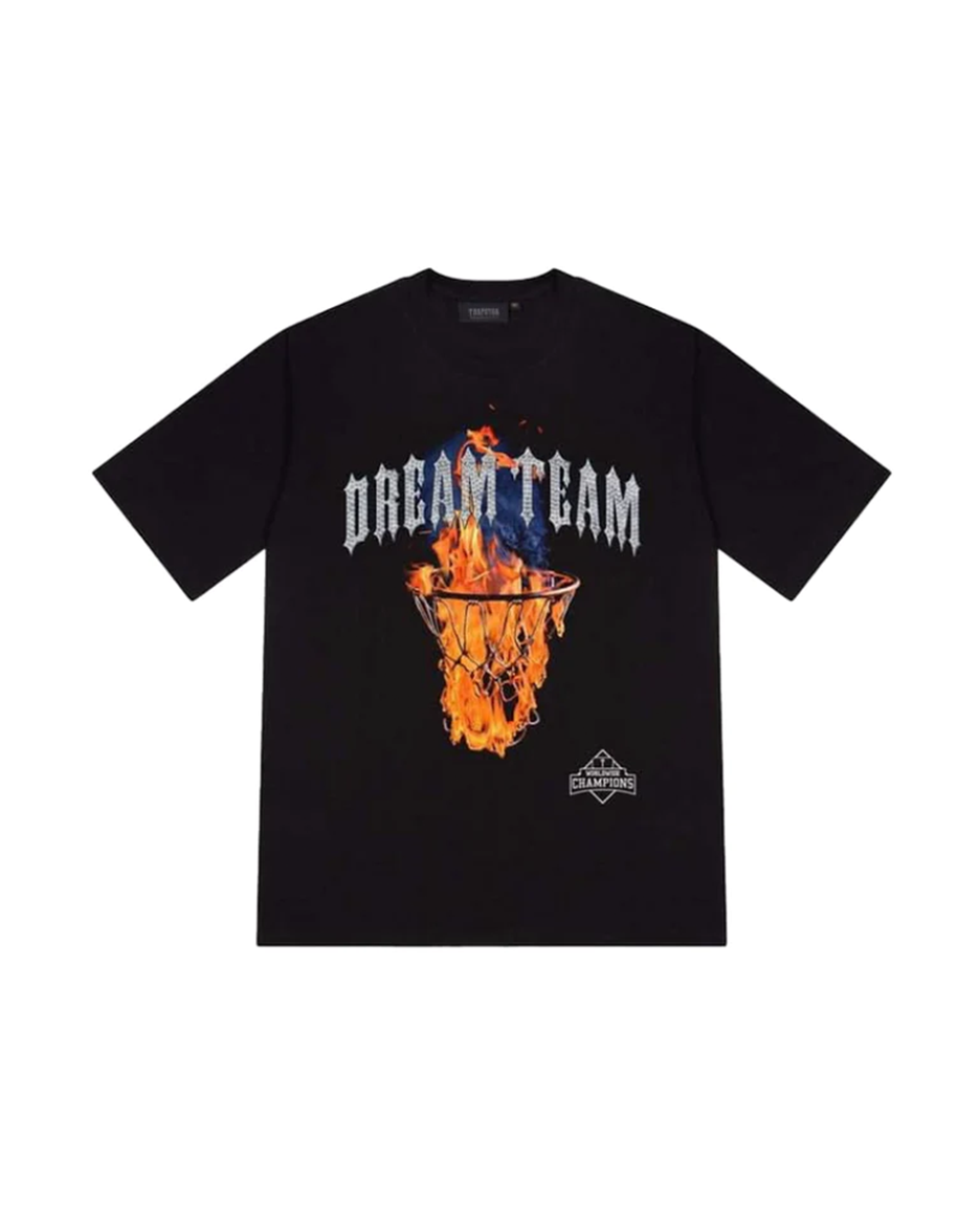 Trapstar Dream Team T-shirt (Black/Orange)
