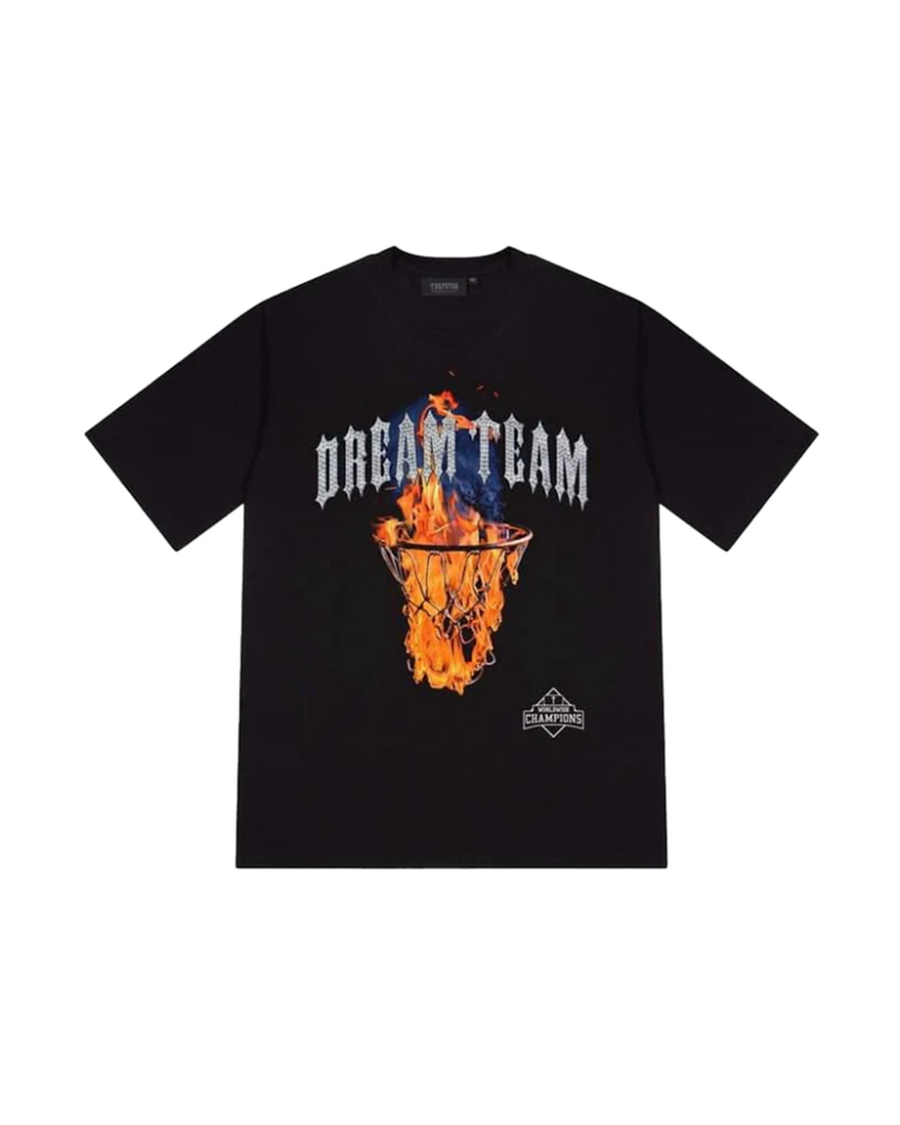 Trapstar Dream Team T-shirt (Black/Orange)